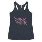 Wink Wink- Women's Racerback Tank - Image 4