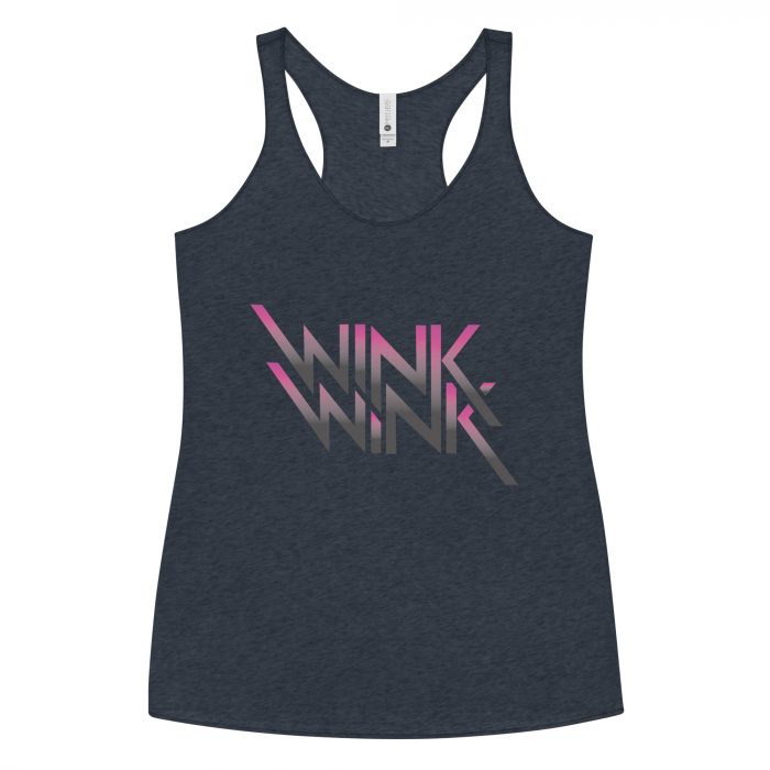Wink Wink- Women's Racerback Tank - Image 4