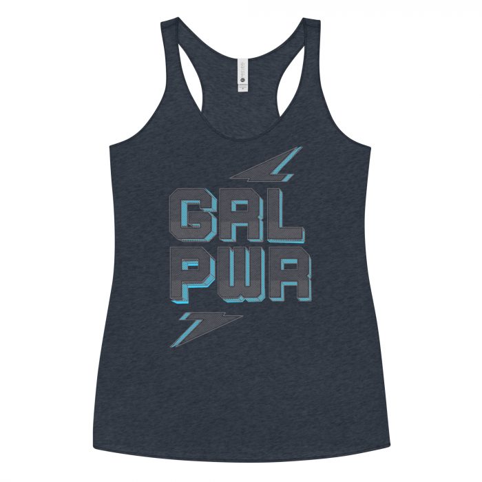 Girl Power- Women's Racerback Tank - Image 3