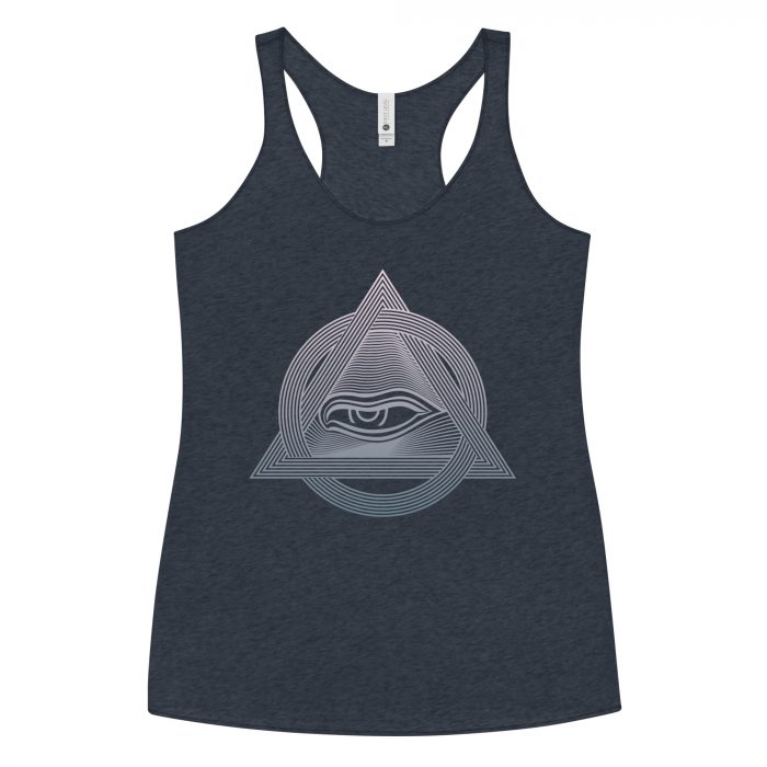 Third Eye Within- Women's Racerback Tank - Image 3