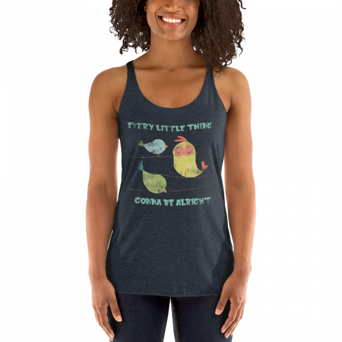 3 Little Birds- Women's Racerback Tank - Image 2