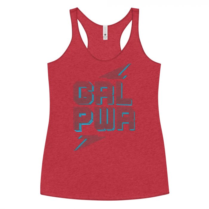 Girl Power- Women's Racerback Tank - Image 5