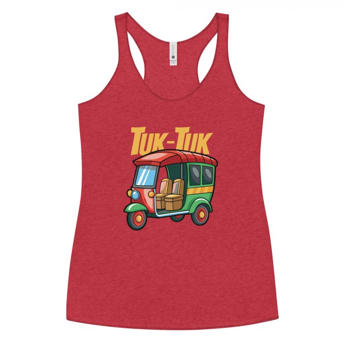 Tuk Tuk- Women's Racerback Tank - Image 5