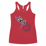 Peaceful Vision- Women's Racerback Tank - Image 3