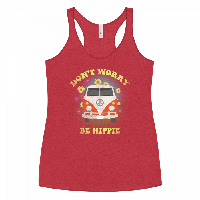 Be Hippie- Women's Racerback Tank - Image 6