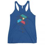 Maze Box- Women's Racerback Tank - Image 5