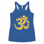 OM- Gold PrintWomen's Racerback Tank