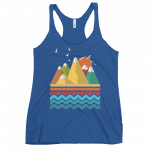 Mountain Calling- Women's Racerback Tank - Image 6