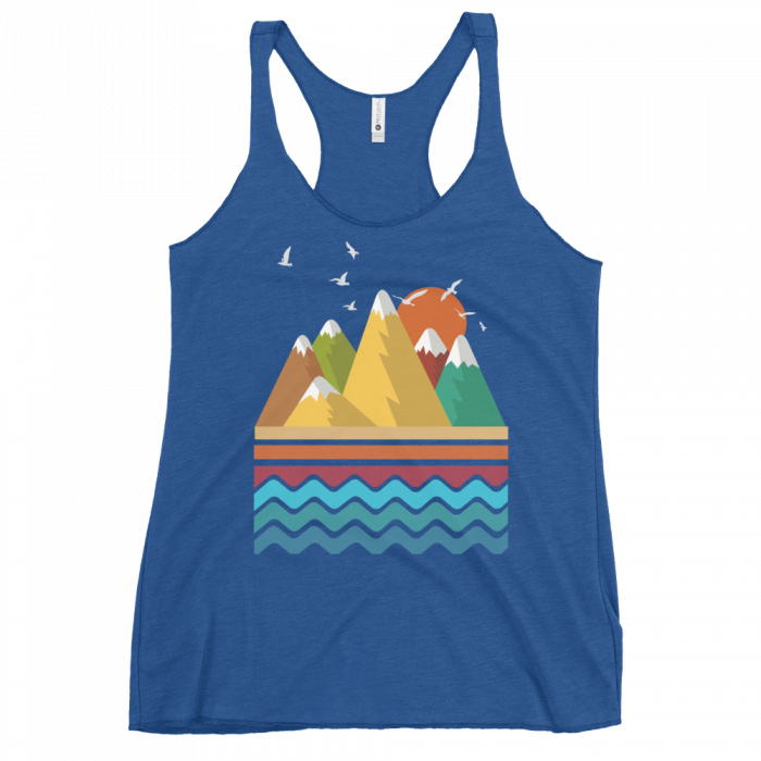Mountain Calling- Women's Racerback Tank - Image 6