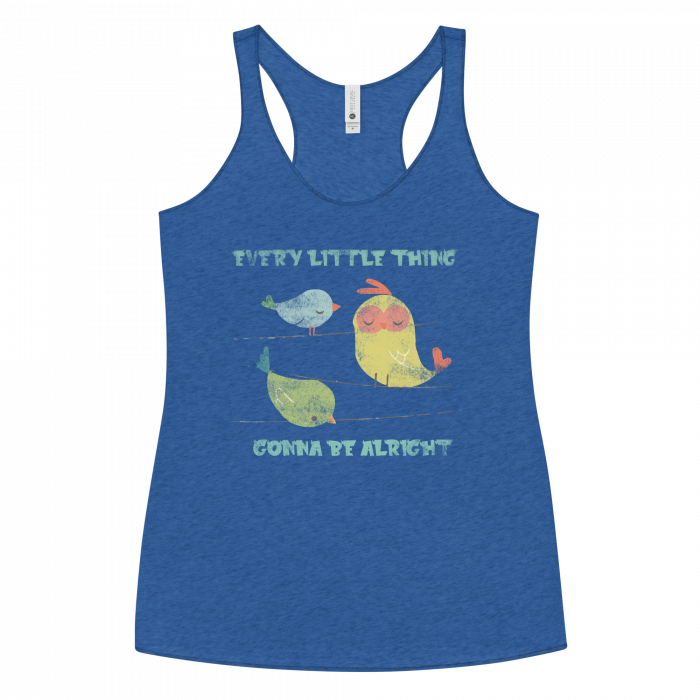 3 Little Birds- Women's Racerback Tank - Image 6