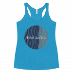 C’est La Vie- Women's Racerback Tank - Image 6
