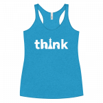 Think- Women's Racerback Tank - Image 7