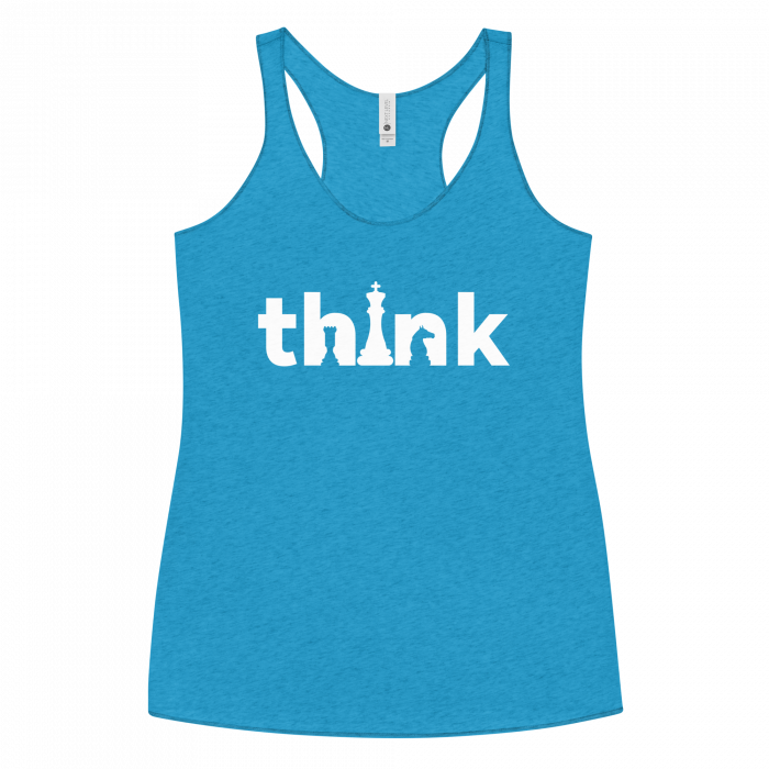 Think- Women's Racerback Tank - Image 7