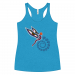Peaceful Vision- Women's Racerback Tank - Image 5
