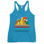 Mountain Calling- Women's Racerback Tank - Image 8