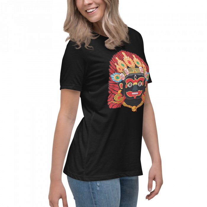 Kaal Bhairab- Women's Relaxed T-Shirt - Image 3