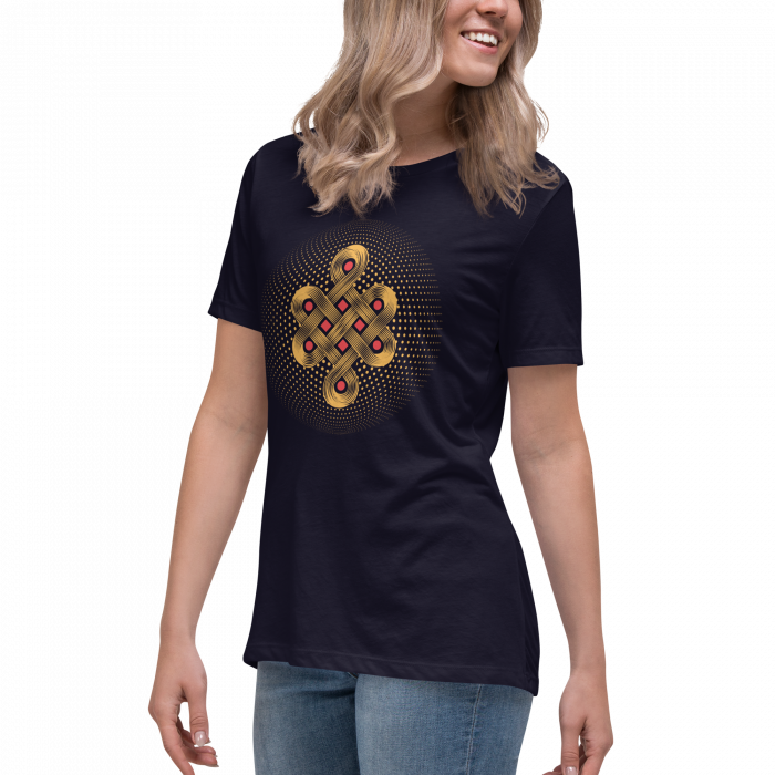 Endless Knot- Women's Relaxed T-Shirt - Image 4