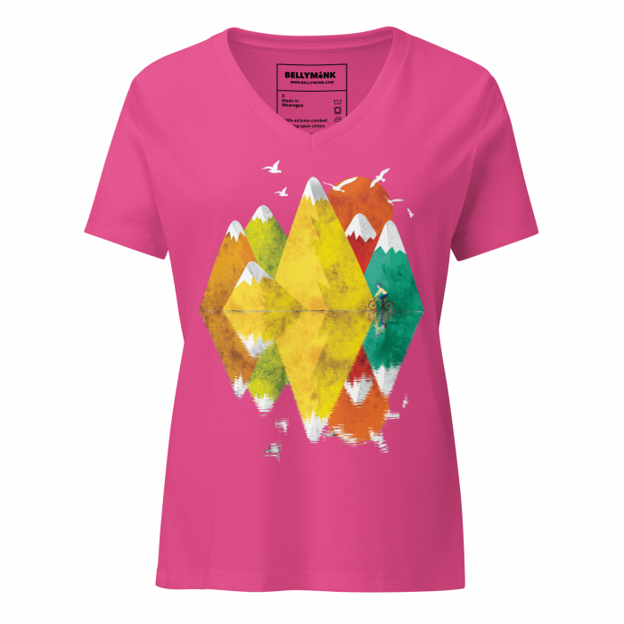 Reflection- Women’s relaxed v-neck t-shirt - Image 6