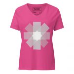 Asterisk- Women’s relaxed v-neck t-shirt - Image 6
