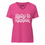 Make It Happen- Women’s relaxed v-neck t-shirt - Image 6