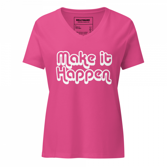 Make It Happen- Women’s relaxed v-neck t-shirt - Image 6