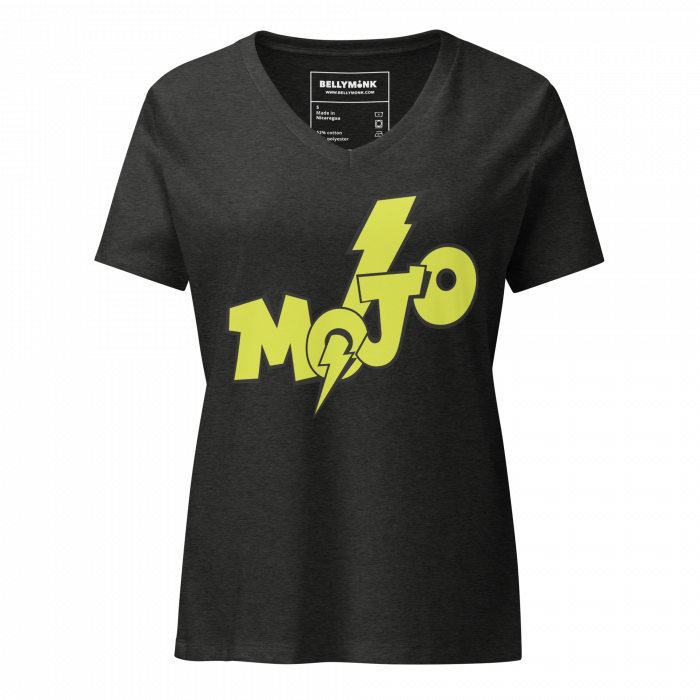 MOJO- Women’s relaxed V-Neck T-Shirt - Image 5