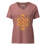 Endless Knot- Women’s relaxed v-neck t-shirt - Image 6