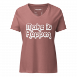 Make It Happen- Women’s relaxed v-neck t-shirt - Image 7