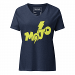 MOJO- Women’s relaxed V-Neck T-Shirt - Image 4