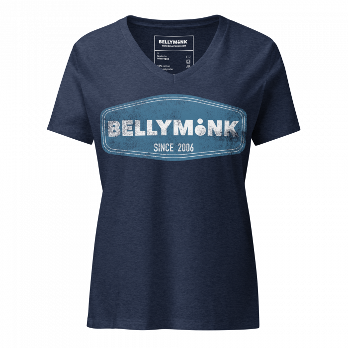 Bellymonk 2006- Women’s relaxed v-neck t-shirt - Image 4