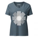 Asterisk- Women’s relaxed v-neck t-shirt - Image 5