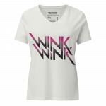 Wink Wink- Women’s relaxed v-neck t-shirt - Image 7