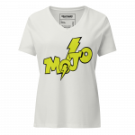 MOJO- Women’s relaxed V-Neck T-Shirt - Image 9