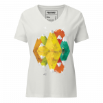 Reflection- Women’s relaxed v-neck t-shirt - Image 9