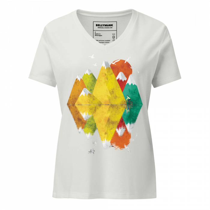 Reflection- Women’s relaxed v-neck t-shirt - Image 9