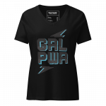 Girl Power- Women’s relaxed v-neck t-shirt - Image 3