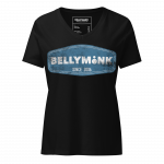 Bellymonk 2006- Women’s relaxed v-neck t-shirt - Image 3