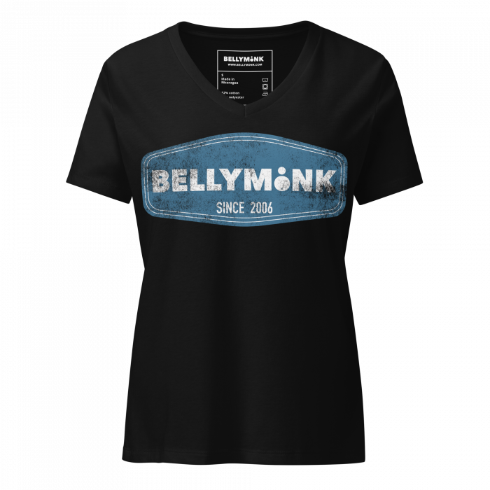 Bellymonk 2006- Women’s relaxed v-neck t-shirt - Image 3