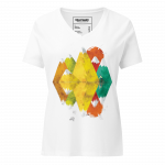 Reflection- Women’s relaxed v-neck t-shirt - Image 10