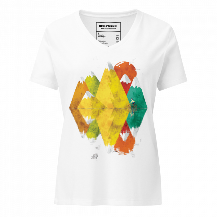 Reflection- Women’s relaxed v-neck t-shirt - Image 10