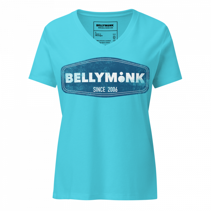 Bellymonk 2006- Women’s relaxed v-neck t-shirt - Image 7