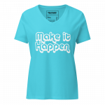 Make It Happen- Women’s relaxed v-neck t-shirt - Image 8