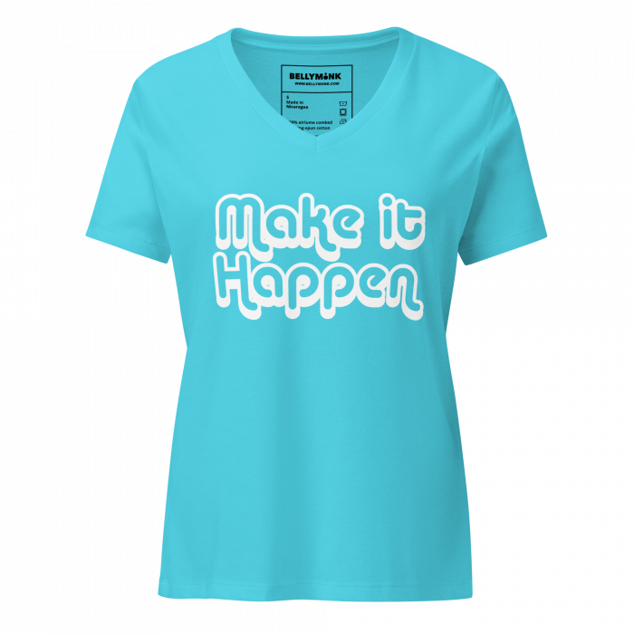 Make It Happen- Women’s relaxed v-neck t-shirt - Image 8