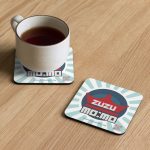 ZUZUMO:MO- Cork-back coaster