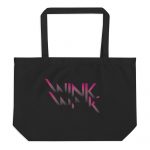 Wink Wink- Large organic tote bag