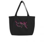 Wink Wink- Large organic tote bag - Image 2