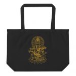 Ganesh- Large organic tote bag