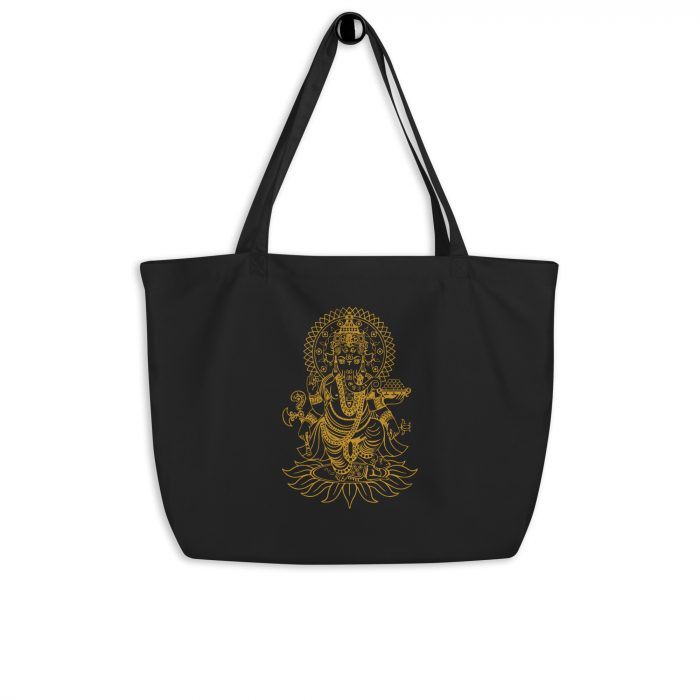 Ganesh- Large organic tote bag - Image 2