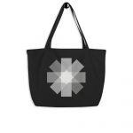 Asterisk- Large organic tote bag - Image 2