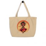Lakhey- Large organic tote bag - Image 3
